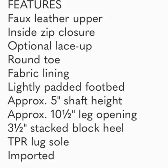 Tommy Hilfiger Boots-7.5 - Picture 6 of 6